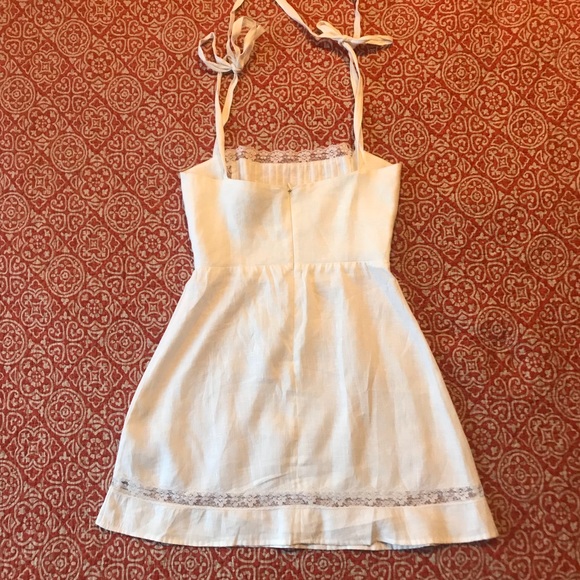 ❌SOLD❌Reformation Domingo Dress, White, Size 2 - Picture 3 of 5